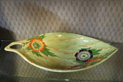 Carlton Ware Anemone Leaf Plate 