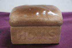 Carlton Ware Hovis Loaf Butter Dish 