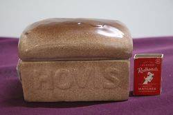 Carlton Ware Hovis Loaf Butter Dish 