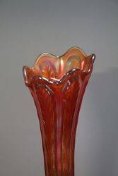 Carnival Glass Vase  