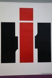 Case IH Agriculture and Farm Advertising Sign 