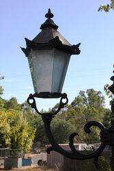 Cast Iron 2 Branch Garden Lamp