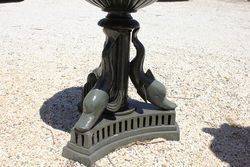 Cast Iron 2 Tier Dolphin Base Fountain 