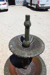 Cast Iron 2 Tier Dolphin Base Fountain 