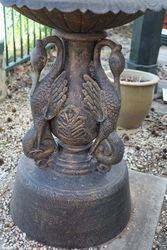 Cast Iron 2 Tier Ibis Fountain 