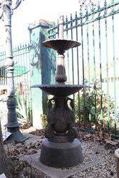 Cast Iron 2 Tier Ibis Fountain 