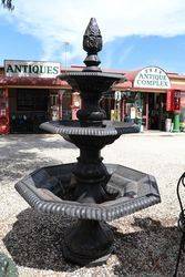 Cast Iron 3 Tier Granada Fountain