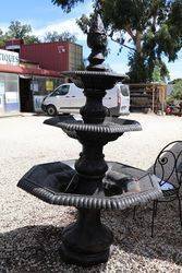 Cast Iron 3 Tier Granada Fountain