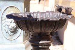 Cast Iron Bird Bath     