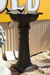 Cast Iron Bird Bath     