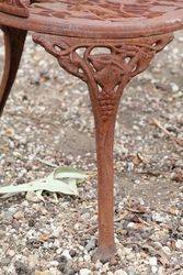 Cast Iron Duchess Seat   