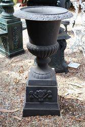 Cast Iron Romano Urn + Stand 