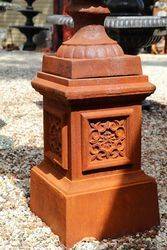 Cast Iron Romano Urn on Tudor Base