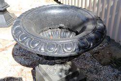 Cast Iron Sonte Prima Urn and Base