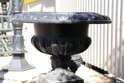 Cast Iron Sonte Prima Urn and Base