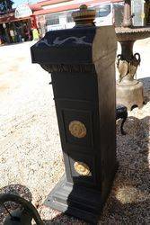 Cast Iron Top  of the Range Post    Letter Box 