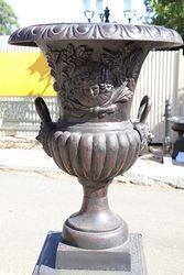 Cast Iron Toulon Urn And Base 