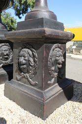 Cast Iron Toulon Urn And Base 