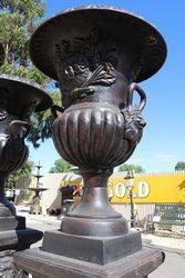 Cast Iron Toulon Urn And Base 