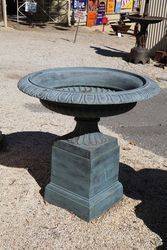 Cast Iron Toulouse Medium Urn and Base