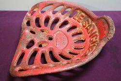 Cast Iron Tractor Seat  