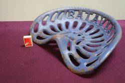 Cast Iron Tractor Seat  