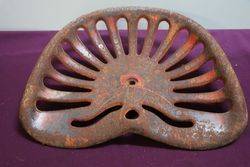 Cast Iron Tractor Seat  