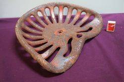 Cast Iron Tractor Seat  