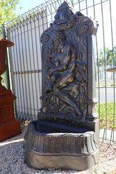 Cast Iron Wall Fountain