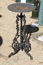 Cast Iron Wine Table Stand 