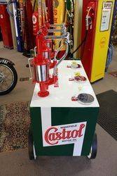 Castrol 3 Pump  Portable Oil Station