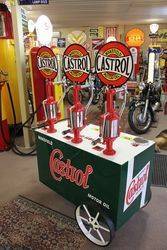 Castrol 3 Pump  Portable Oil Station