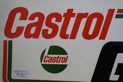 Castrol GTX Check Your Oil Aluminium Advertising Sign  