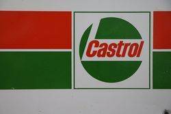 Castrol GTX Liquid Engineering Aluminium Advertising Sign 