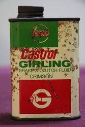 Castrol Girling Brake and Clutch Fluid Tin 
