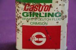 Castrol Girling Brake and Clutch Fluid Tin 