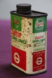 Castrol Girling Brake and Clutch Fluid Tin 