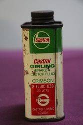 Castrol Girling Brake and Clutch Fluid Tin 