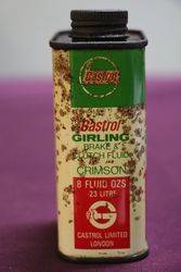 Castrol Girling Brake and Clutch Fluid Tin 