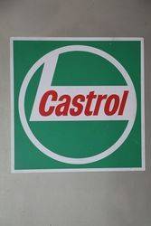 Castrol Plastic Advertising Sign 