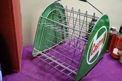 Castrol Z Double Sided Oil Tin Forecourt Rack 