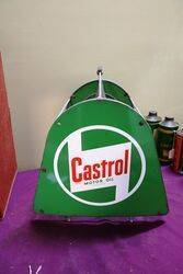 Castrol Z Double Sided Oil Tin Forecourt Rack 