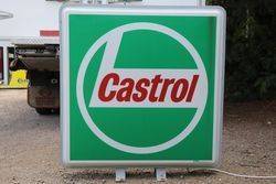 Castrol Z Double Sided  Light Box in Working Condition 