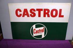 Castrol Z New Old Stock Aluminium Sign 