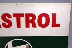 Castrol Z New Old Stock Aluminium Sign 