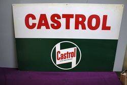 Castrol Z New Old Stock Aluminium Sign 