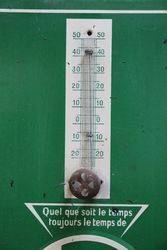 Castrol Z Thermometer Tin Sign  