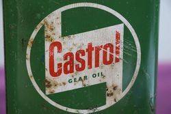 Castrol one Quart Gear Oil Tin 