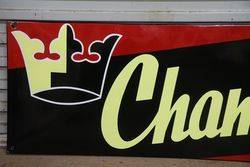 Champigneulles Beer Enamel Advertising Sign 