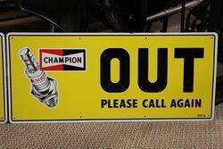 Champion InOut Sign 